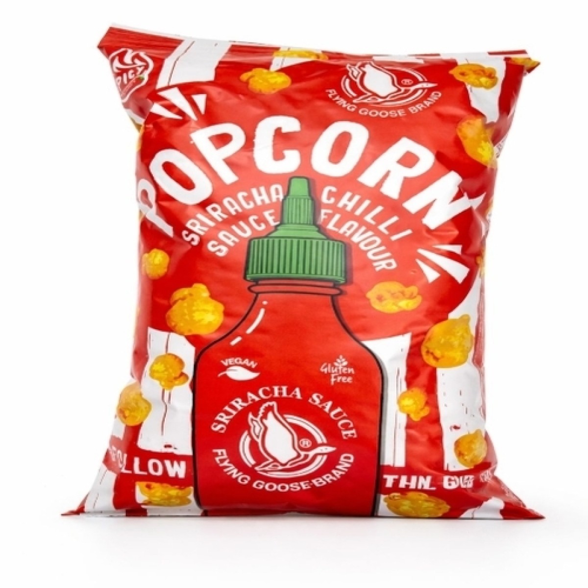 Snack popcorn sriracha chilli 80gr Korea